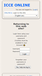 Mobile Screenshot of icceonline.cl